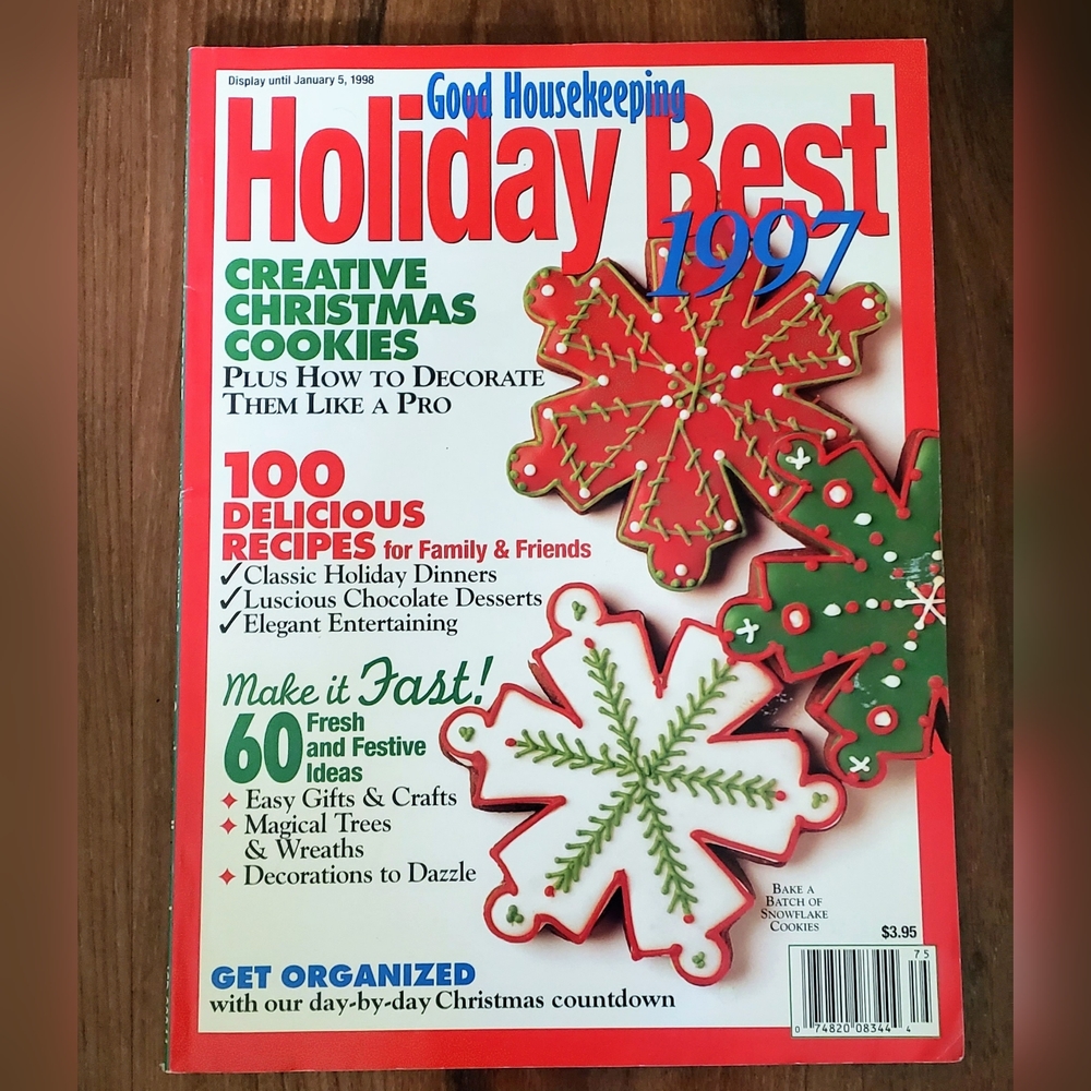 Good Housekeeping Holiday Best 1997 Magazine